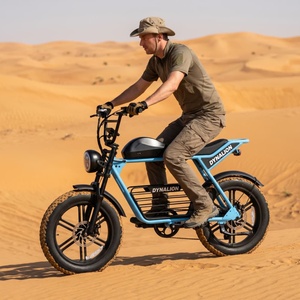 Bicicleta Eléctrica Todoterreno Resistente con Neumáticos Anchos Antideslizantes, Bicicleta Eléctrica Robusta para Explorar <span class=keywords><strong>Dunas</strong></span> de Arena - Product Image 6
