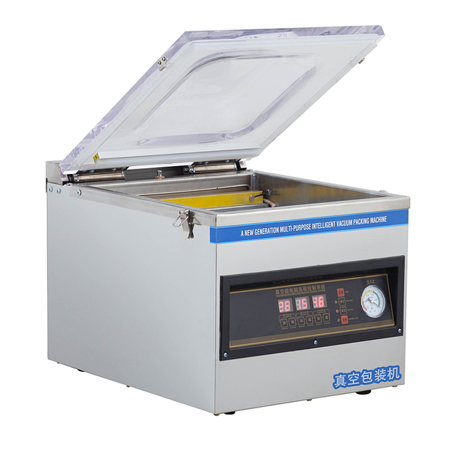 Semi Automatic Single Chamber Packer Meat Home Vacuum Packing Machine With CE Yeast Biscuit Vacuum Sealer Machine