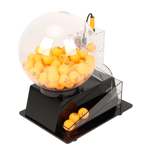 Machine de loterie acrylique électrique Lucky Dip Cage de bingo automatique Machine de loto acrylique transparente Machine de jeu chanceux - Product Image 3