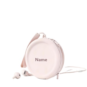Round Silicone Zero Wallet Earphone Bag Makeup Portable Zipper Key Bag <b>Mini</b> Accessories Organizer Coin <b>Pouch</b> - Product Image 1