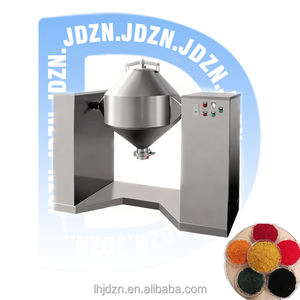Industria bevande alimentari latte caffè in polvere conico frullatore pillola in polvere doppio cono Mixer miscela macchina 100Kg - Product Image 5