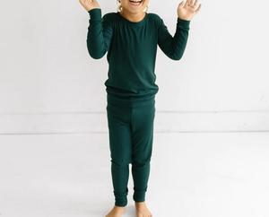 Pakaian Anak Set Piyama Laris Manis Piyama Anak Baju Tidur Anak Laki-laki Warna Solid Piyama Anak Baju Tidur Anak - Product Image 3