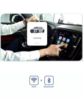 Dongle multimédia Carplay, écran tactile, HD, avec Support miroir-lien, pour système Android, avec Radio