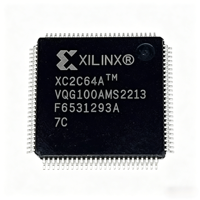 Composant électronique de haute qualité, puce originale XILINX XC2C64A-7VQG100C, boîtier TQFP100, fournisseur taïwanais