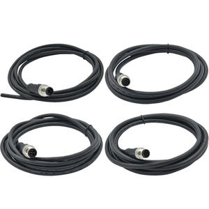 Rigoal <span class=keywords><strong>M12</strong></span> חוט 3 4 5 8 12 17 פין זכר נקבה IP68 עמיד למים 3Pin 4Pin 5Pin 8Pin 12Pin 17Pin חשמל מחבר - Product Image 5