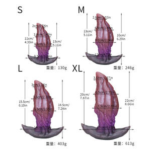 Große XL Silikon Butt Plug Prostata Massage gerät Weiche <span class=keywords><strong>Anal</strong></span> Stretcher Fantasy <span class=keywords><strong>Dildo</strong></span> Tragbare <span class=keywords><strong>Anal</strong></span> Sexspielzeug für Masturbation - Product Image 5