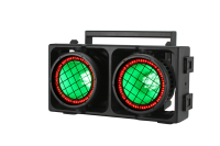 Éclairage de scène extérieur 2x475W RGBALC IP65 Double œil LED Blinder pour concerts et clubs
