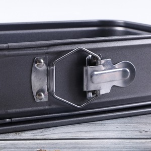 Rectangular Non Stick Carbon Steel Baking Pan Cake Mold Easy Unmold For Baking Commercial Use - Product Image 4