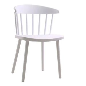 Stackable Industrial Monoblock Modern Design Colored Durable PP Plastic Home Furniture Dining <b>Chair</b> - Product Image 2