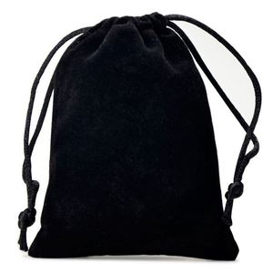 Wholesale Custom Printing Jewellery Velvet Drawstring Pouch Custom Velvet Gift Jewelry <b>Bag</b> with logo Pouch Drawstring Velvet <b>Bag</b> - Product Image 5