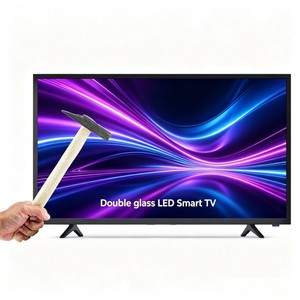 Televisor Inteligente LED Ultrafino de Doble Cristal de 50 Pulgadas 4K HDR HDTV con <span class=keywords><strong>Chromecast</strong></span> Integrado para Uso en Hoteles Android 12+ - Product Image 1