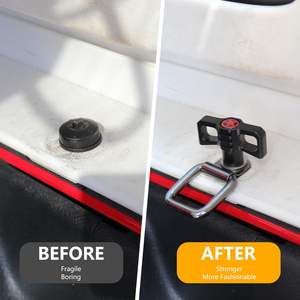 Hardtop Quick Removal Thumb Screws Attache D-rings Anchor pour Jeep Wrangler TJ JK JL 4XE Gladiator JT Ford Bronco - Product Image 4