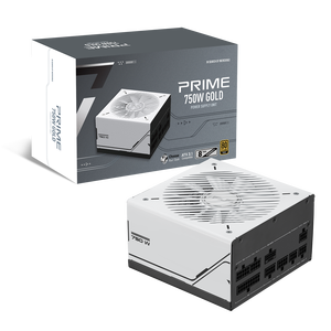 Alimentation électrique modulaire complète 80Plus Gold ATX3.0 Prime 750W 2026 neuve en gros avec ventilateur silencieux pour PC de bureau gaming et station de travail - Product Image 1