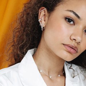 Boucles d'oreilles en argent pour femmes or base cerceaux boucles d'oreilles <span class=keywords><strong>petit</strong></span> moyen grand cerceaux bijoux fabricants répertoire - Product Image 5