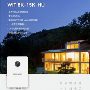 Growatt อินเวอร์เตอร์ไฮบริด6KW 10KW 8KW <span class=keywords><strong>3</strong></span>เฟสอินเวอร์เตอร์ไฮบริดสำหรับบ้าน - Product Image 2