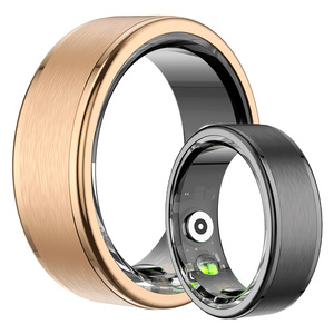 Anillo inteligente R03, monitor de salud, controlador de frecuencia cardíaca, monitor de sueño, oxígeno en sangre SpO2, arquitecto de bienestar con bioseñales para hombres y mujeres - Product Image 1