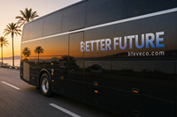 Autocar électrique VIP de luxe 50 places, batterie CATL, 12,5 m, à un étage, pour les voyages longue distance en Angola avec ports USB
