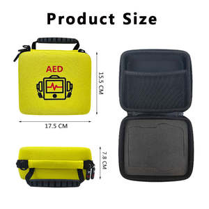 กระเป๋าใส่เครื่องกระตุกหัวใจไฟฟ้าชนิดอัตโนมัติ (<span class=keywords><strong>AED</strong></span>) แบบพกพาสำหรับฝึกอบรมและการเดินทาง ผลิตตามมาตรฐาน BSCI - Product Image 4