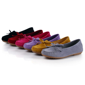 Mocassins décontractés classiques à semelle souple antidérapante pour <span class=keywords><strong>femme</strong></span>, avec nœud, chaussures plates polyvalentes et confortables pour la mère, chaussures de travail, <span class=keywords><strong>mules</strong></span> - Product Image 1