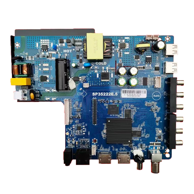 SP352T21.51Universal Led Lcd TV Mainboard 65W Big Power Combo Mother Board 1+8G Smart Main Board 43inches Android System Board