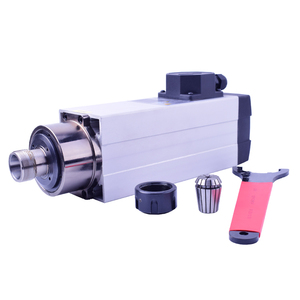 Motor de Husillo Refrigerado por Aire HQD de 3.5kw, Alta Velocidad GDF 18000 RPM ER25 para Máquina Fresadora, Trabajos en Madera, MDF, Acrílico - Product Image 4