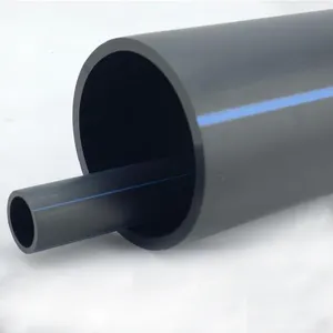 热卖大直径高密度聚乙烯下水管道连接SDR11 1800毫米高密度聚乙烯供水管
