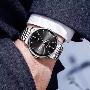 Poedagar 832 Thời Trang Đơn Giản Thời Trang Thạch Anh Sáng Đồng Hồ Thép Không Gỉ Ban Nhạc Người Đàn Ông Của Đồng Hồ Chấp Nhận OEM Người Đàn Ông Nổi Tiếng Đồng Hồ - Product Image 6