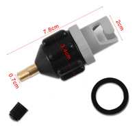 SUP Paddle Board Air Nozzle Kayak Valve Adapter Car Pump Inflation Paper Tape Packaging Model 349 Customizable
