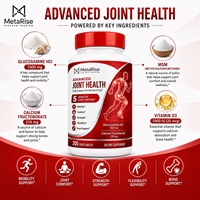 Complément alimentaire OEM Glucosamine Chondroïtine en comprimés pour adultes, soutien de la densité osseuse et articulaire, 120 comprimés, non destiné aux femmes enceintes