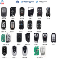 Clé de Voiture Intelligente à Télécommande KEYDIY Série ZB pour Puces 46 47 48 49 4A KD-X2 KD-MAX KD-X4, Clés de Véhicule Universelles pour Vente en Gros de Clés de Voiture