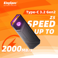 إكسسوارات كمبيوتر KingSpec بسعة عالية محمولة 2 T من ملحقات الكمبيوتر disque dur externe ssd 2 2.8