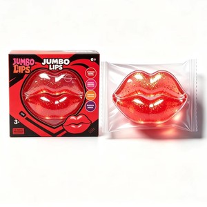 Juguete Blandito de Malta con Labios Rojos de Venta Caliente, Juguete Creativo de Labios Grandes de Rebote Lento para Aliviar el Estrés y la Ansiedad - Product Image 1