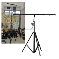 Support de lumière de scène lourd et stable de 4,2 m, support de lumière COB, support de lumière mobile pour photographie, scène, hôtel, fête, DJ, mariage, laser