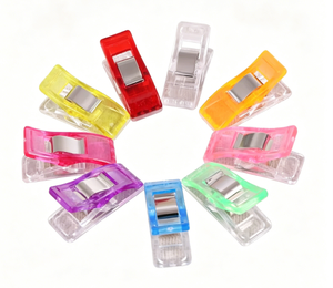 Clips de Costura de Plástico Marca BOCHENG (Portátiles) en Colores Surtidos para Acolchado, Confección y Fijación de Telas, Suministro de Fábrica - Product Image 1