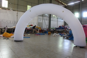 ซุ้มโค้งสีขาวกันน้ำแบบเป่าลมสูงกว่า 12 ฟุตสำหรับงานโฆษณา - Product Image 3