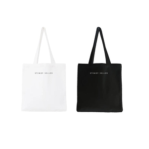 Bán Buôn Chất Lượng Hàng Đầu Màu Đen Lớn <span class=keywords><strong>Canvas</strong></span> Tote <span class=keywords><strong>Bag</strong></span> Bông Túi Mua Sắm Bãi Biển Tote <span class=keywords><strong>Bag</strong></span> Với Tùy Chỉnh In Logo - Product Image 4