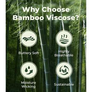 Conjunto de Pijama de Viscosa de Bambú para Mujer al por Mayor, Manga Corta, Cuello en V, Ropa de Dormir, Ropa de Estar por Casa, Tejido Suave, Conjunto de 2 Piezas - Product Image 6