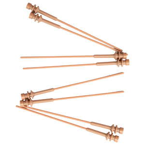 Cnc biến phay chính xác gia công 0.001mm PEEK định hình khoan cấy ghép khóa nha khoa tam giác nón nha chu curette - Product Image 1