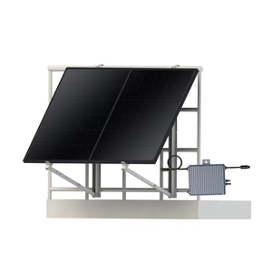 Deye Balcón solución <span class=keywords><strong>solar</strong></span> 600W MicroInverter Integrado Todo Negro 400W Paneles solares Balcón Sistema PV <span class=keywords><strong>para</strong></span> uso doméstico - Product Image 4