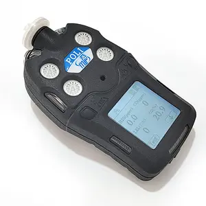 멀티 가스 모니터 MP400S 최대 6 개의 가스 측정 화면 뒤집기 독성 가스 감지기