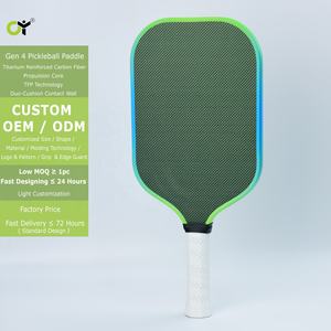 Pala de Pickleball ChengYan Sin Patrón, Ligera y Silenciosa, para Interiores, Núcleo de Espuma TFP Gen 4, Titanio y Carbono, Estándar USAPA Familiar - Product Image 2