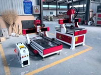 Mini routeur CNC publicitaire CA-6090 CA-3636, machine de gravure 3D sur bois, moteur monobroche 2,2 kW, moteur à roulement NC