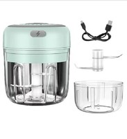 USB Mini Draadloze Knoflookmolen Voedsel Groente Vlees Peper Chili Snijder Keuken Gadgets Molen 100ml/250ml
