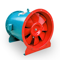 Ventilateur d'extraction de fumée et de gaz incendie 400V de qualité industrielle haute performance pour bâtiments commerciaux