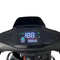 Moto électrique haute vitesse 1000W pour tourisme, 72V, vitesse maximale 70km/h, avec télécommandes, pour moto électrique urbaine adulte