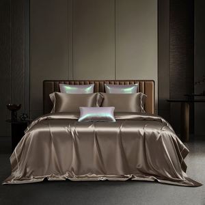 Parure de lit en soie jacquard <span class=keywords><strong>grand</strong></span> format, 100% soie de mûrier royale italienne, 19MM, satin teint en fil - Product Image 5