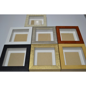 Wholesale Custom Size Modern 3D Shadow Box with the Depth of 3cm White black Plastic Picture Frames
