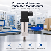 Hanke Low Cost Industrial Piezoresistive 420ma Gauge Stainless Steel IP68 Rated Air Gas Oil Water Pressure Transducer