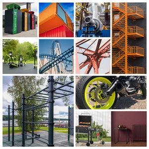 Recubrimiento en Polvo Antigraffiti para Muebles Urbanos y Pintura para Barcos, Recubrimiento de Poliéster Fácil de <span class=keywords><strong>Limpiar</strong></span> - Product Image 6