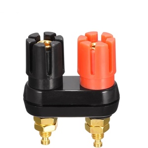 Kép ràng buộc bài thiết bị đầu cuối khuếch đại jack loa vít Cáp ổ cắm kép - Product Image 5